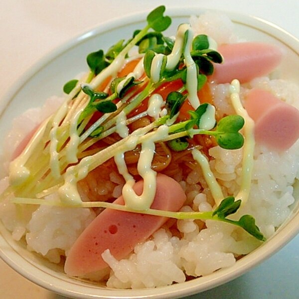 魚二ソ 卵黄 なめたけ かいわれ大根のごはん レシピ 作り方 By ぷ みぃまま 楽天レシピ 魚二ソ 卵黄 なめたけ かいわれ大根のごはん レシピ 作り方 By ぷ みぃまま 楽天レシピ