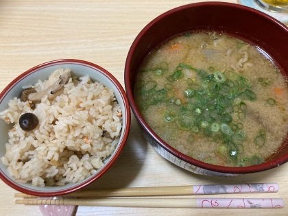 ✿秋鮭の炊き込みご飯✿