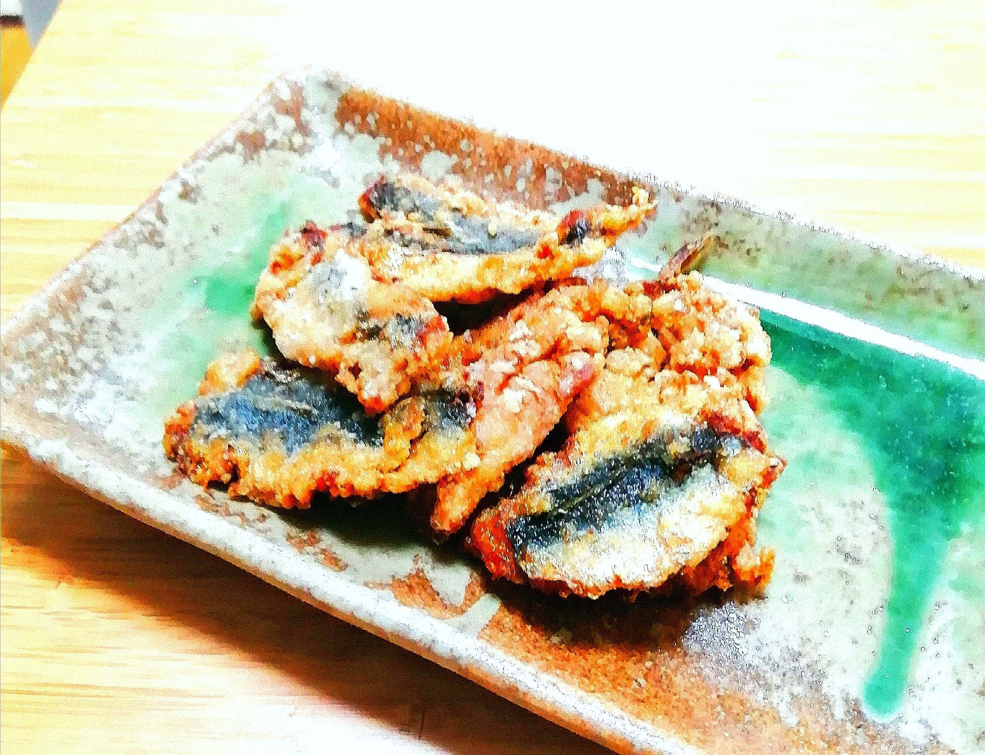 いわしの竜田揚げ