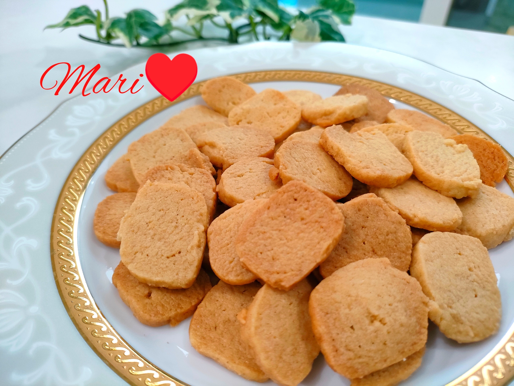 簡単！きな粉好きのきな粉クッキー