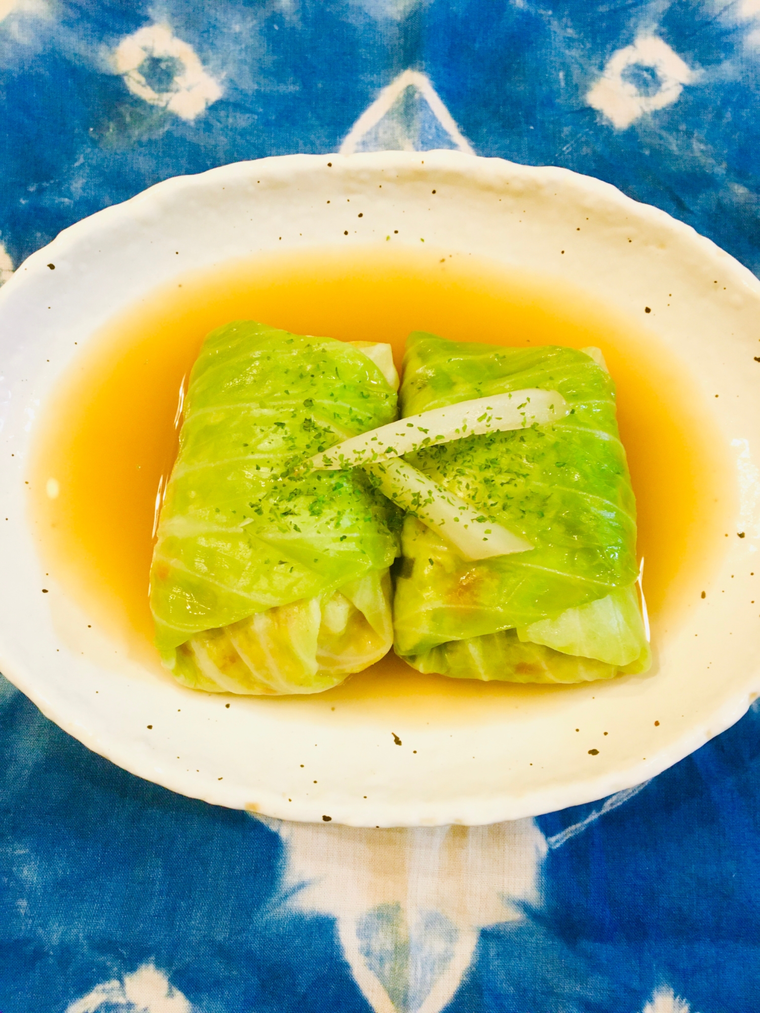 高野豆腐で作る!簡単ベジロールキャベツ