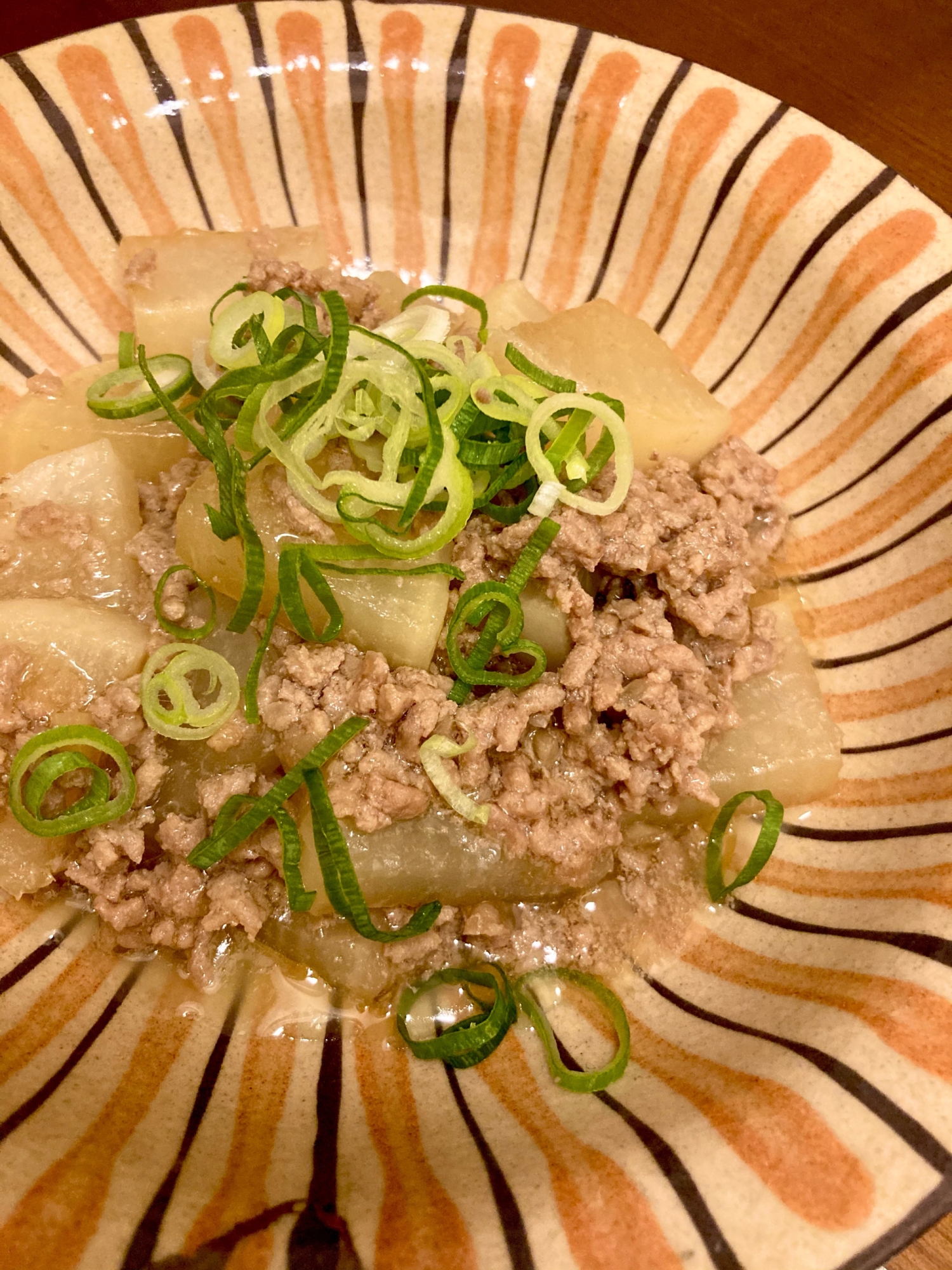 大根と挽肉のトロトロ煮