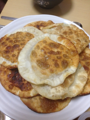 余ったチャプチェが餃子に変身！