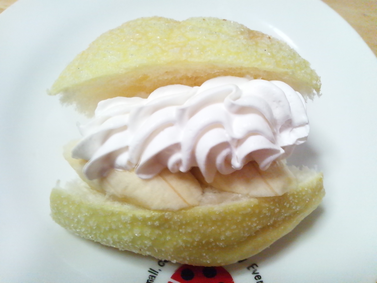 メロンパンdeメロンバナナケーキ♪