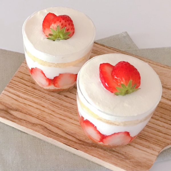 お誕生日にも 簡単グラスショートケーキ レシピ 作り方 By Tai 楽天レシピ お誕生日にも 簡単グラスショートケーキ レシピ 作り方 By Tai 楽天レシピ