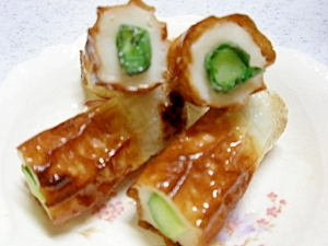 しそ巻きキュウリ竹輪
