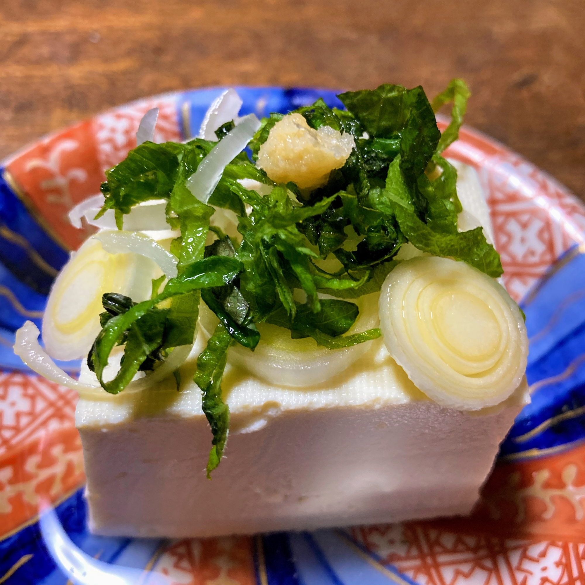 いたわりご飯＊レンジで温やっこ