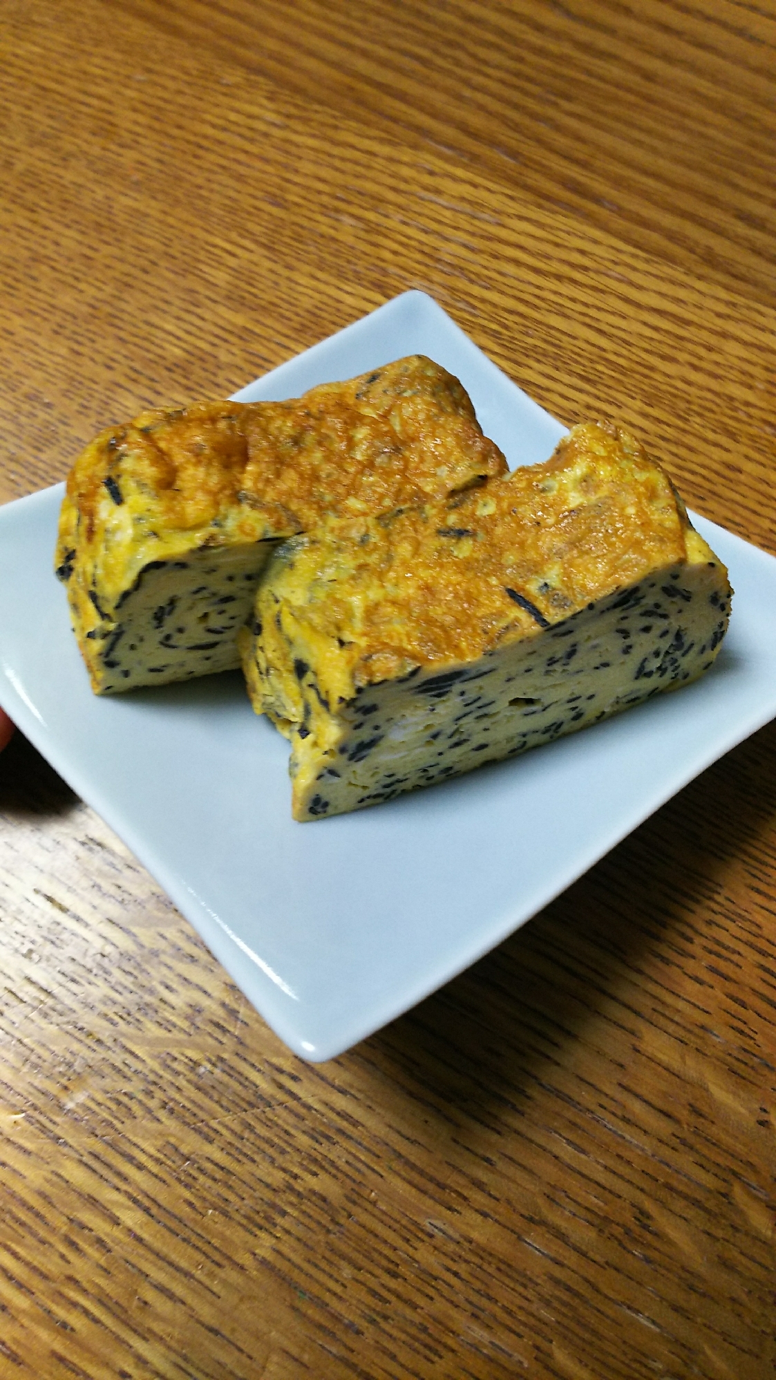 ひじきのたまご焼き