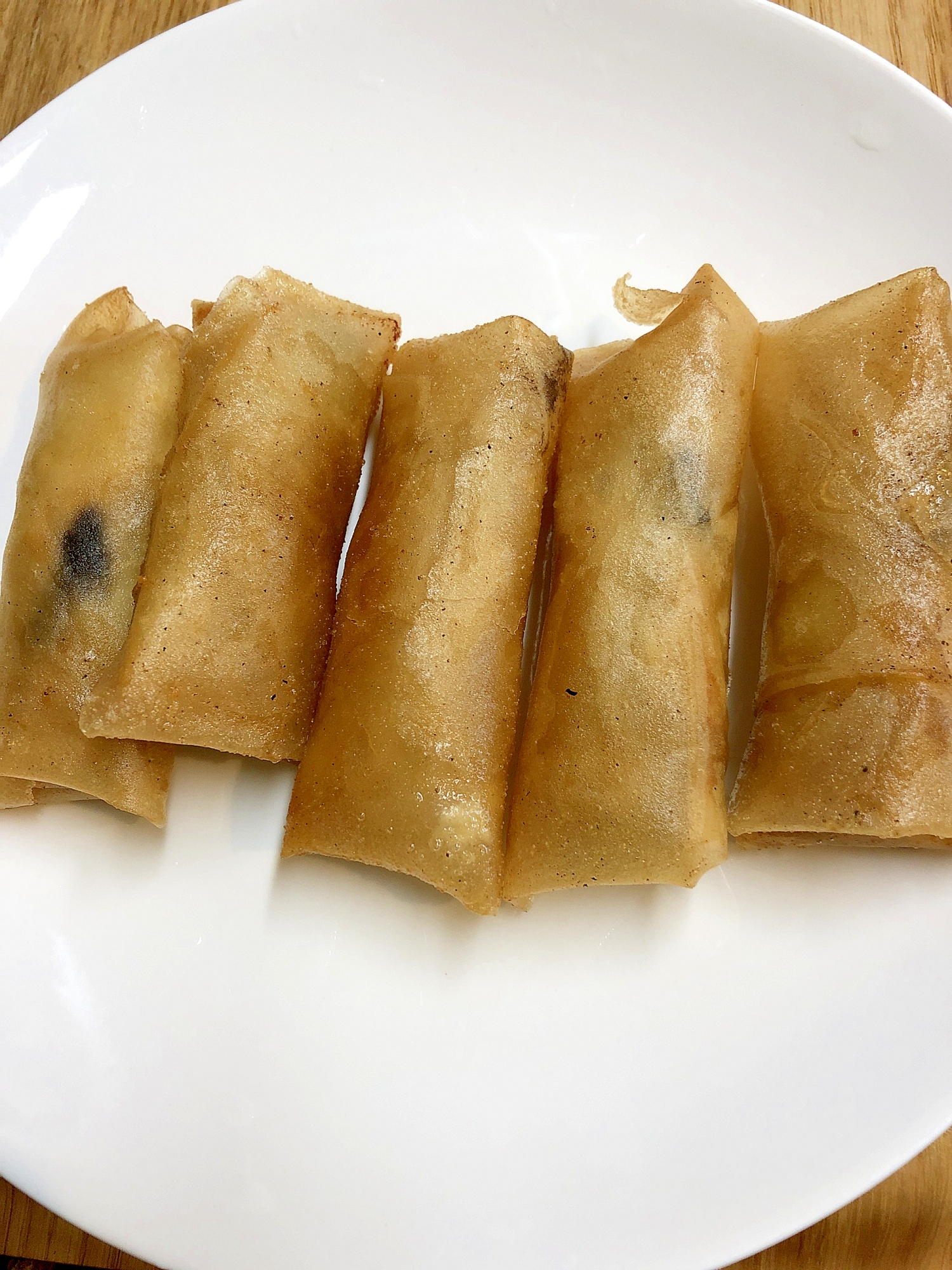 鶏肉とナスチーズ春巻き