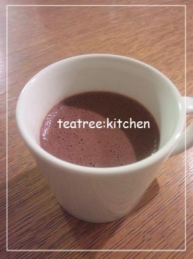 甘くてホットなふわふわ ココアバナナミルク レシピ 作り方 By Tea Tree 楽天レシピ