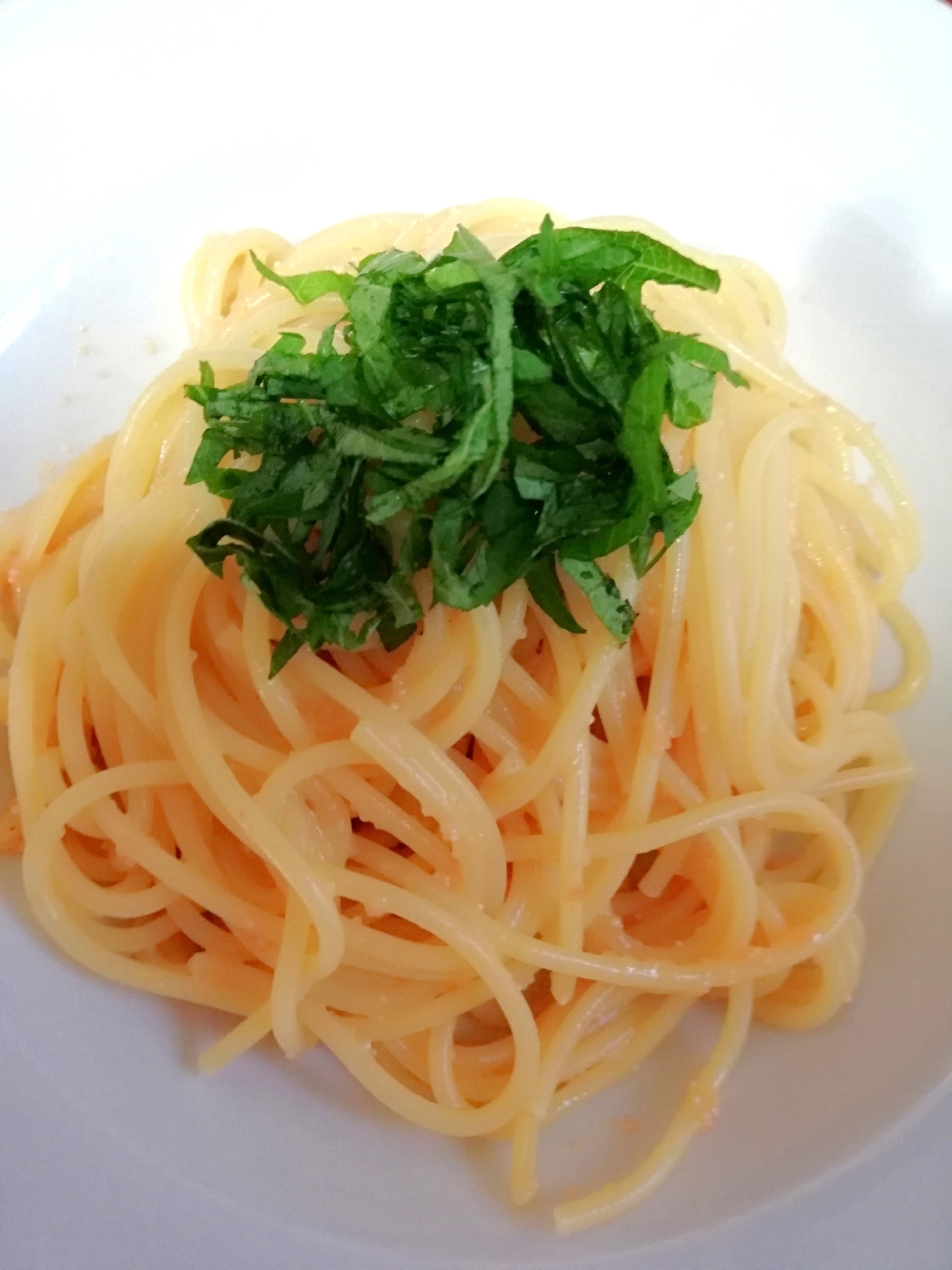 喫茶店の、たらこスパゲッティ