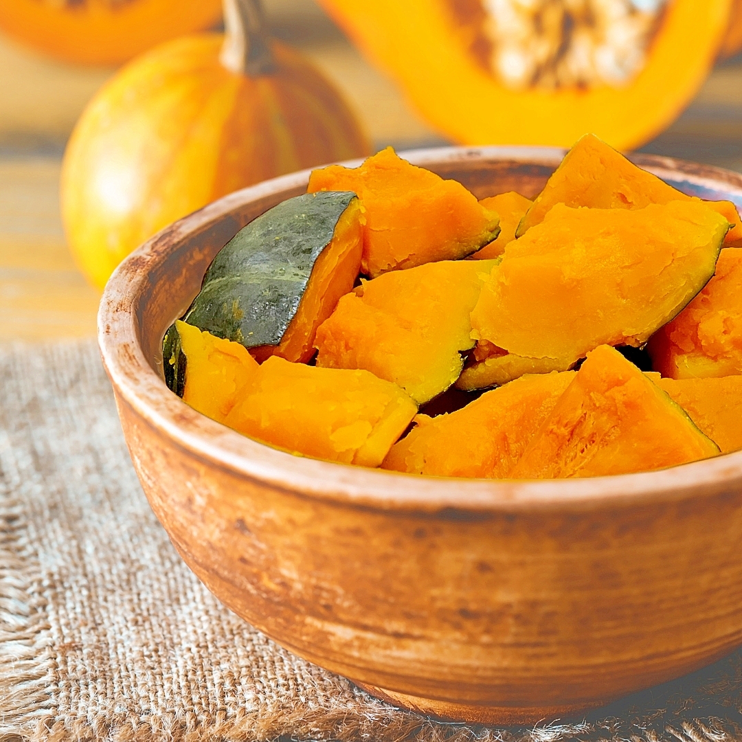 無水鍋で✊(＾＾)＜ワンパンチャレンジ！蒸し塩南瓜