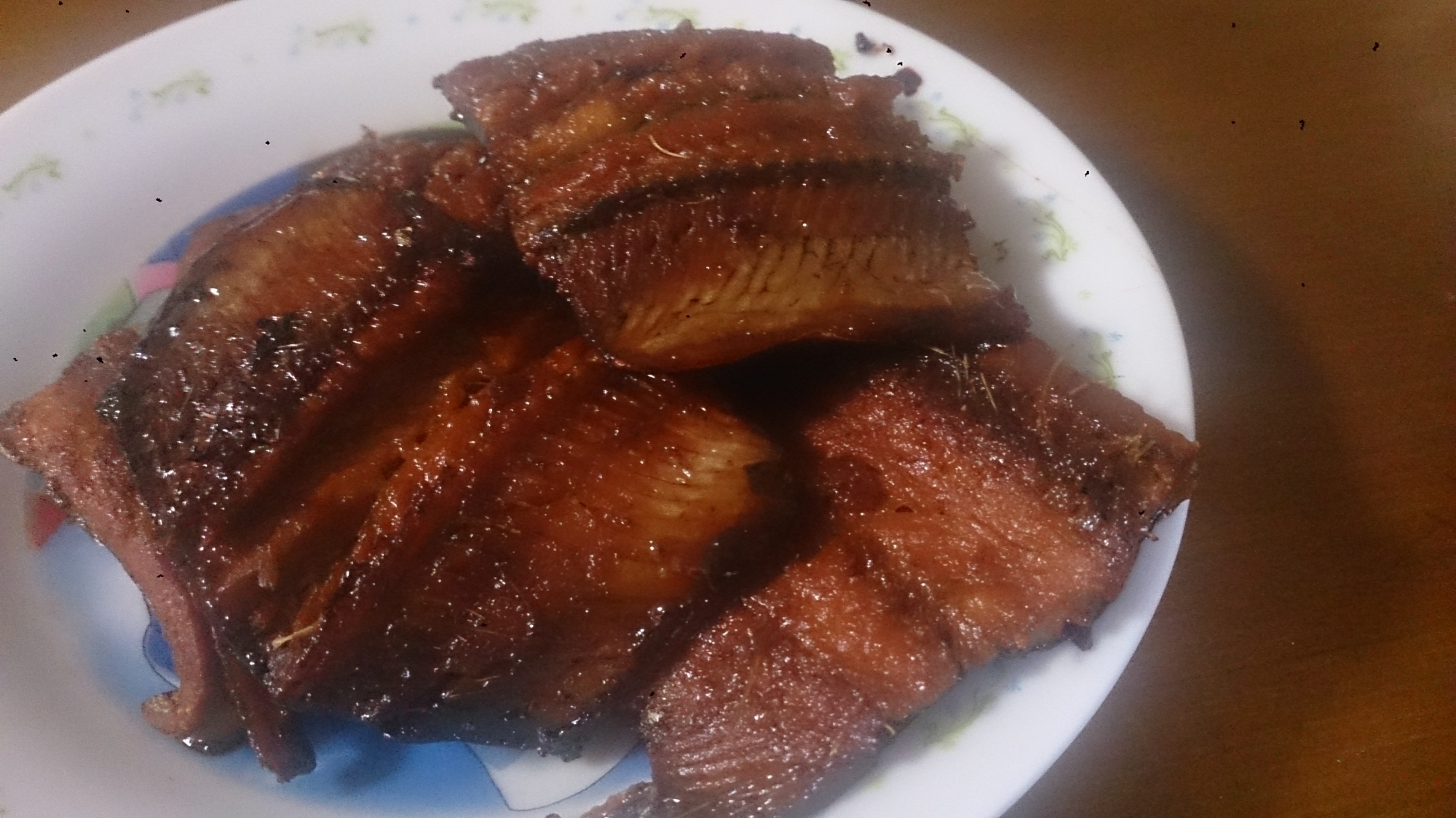 本格的！骨まで食べられる秋刀魚（サンマ）の蒲焼き