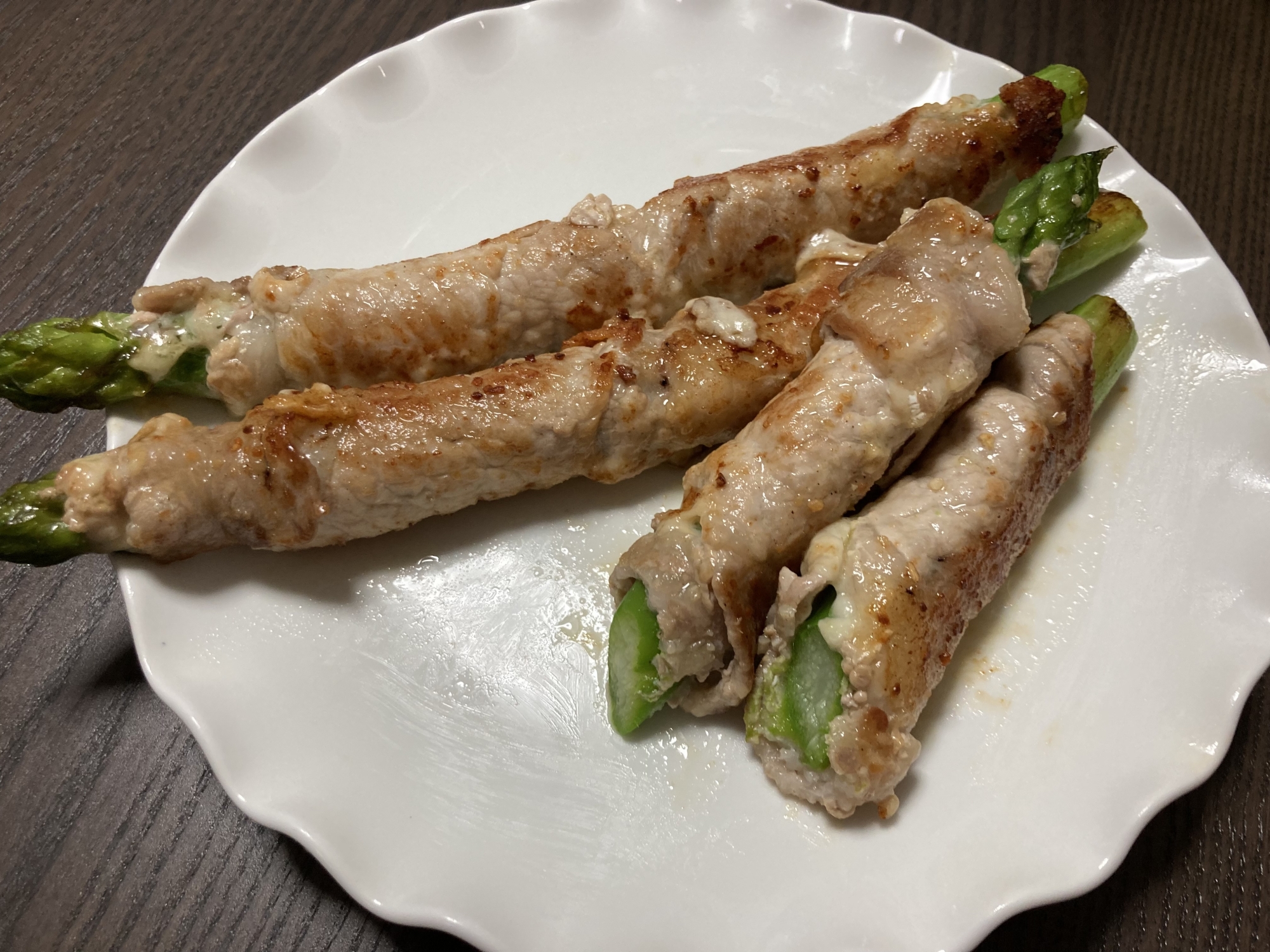 アスパラ肉巻きチーズ レシピ 作り方 By マリーヌ 楽天レシピ