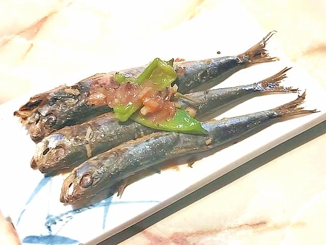 節分に!丸干しイワシの梅味噌煮♪