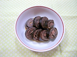 りゅうひ昆布みそ肉巻き煮 レシピ 作り方 By Hime Tarako 楽天レシピ