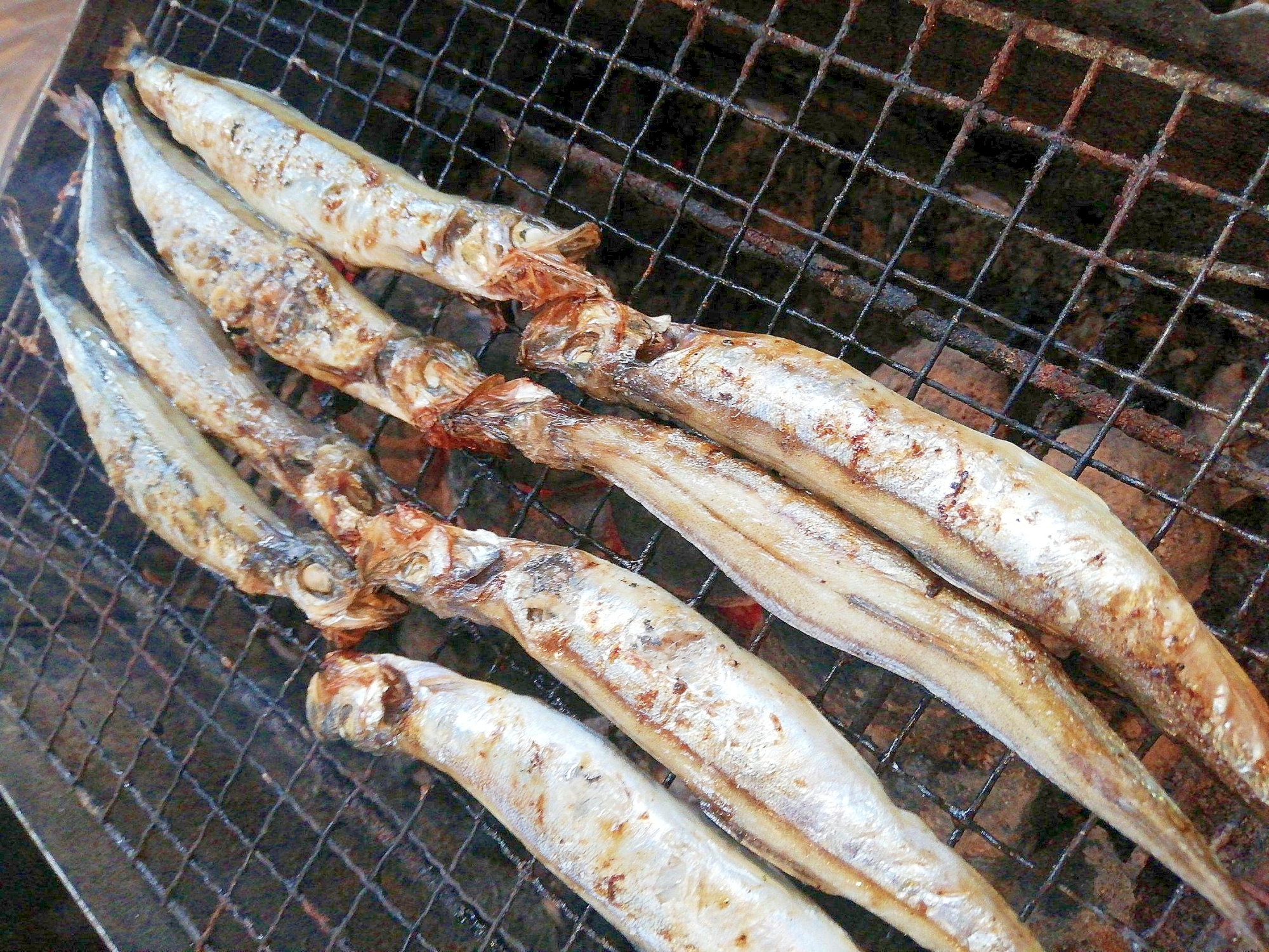 ししゃものオイル焼き(BBQにもおすすめ)