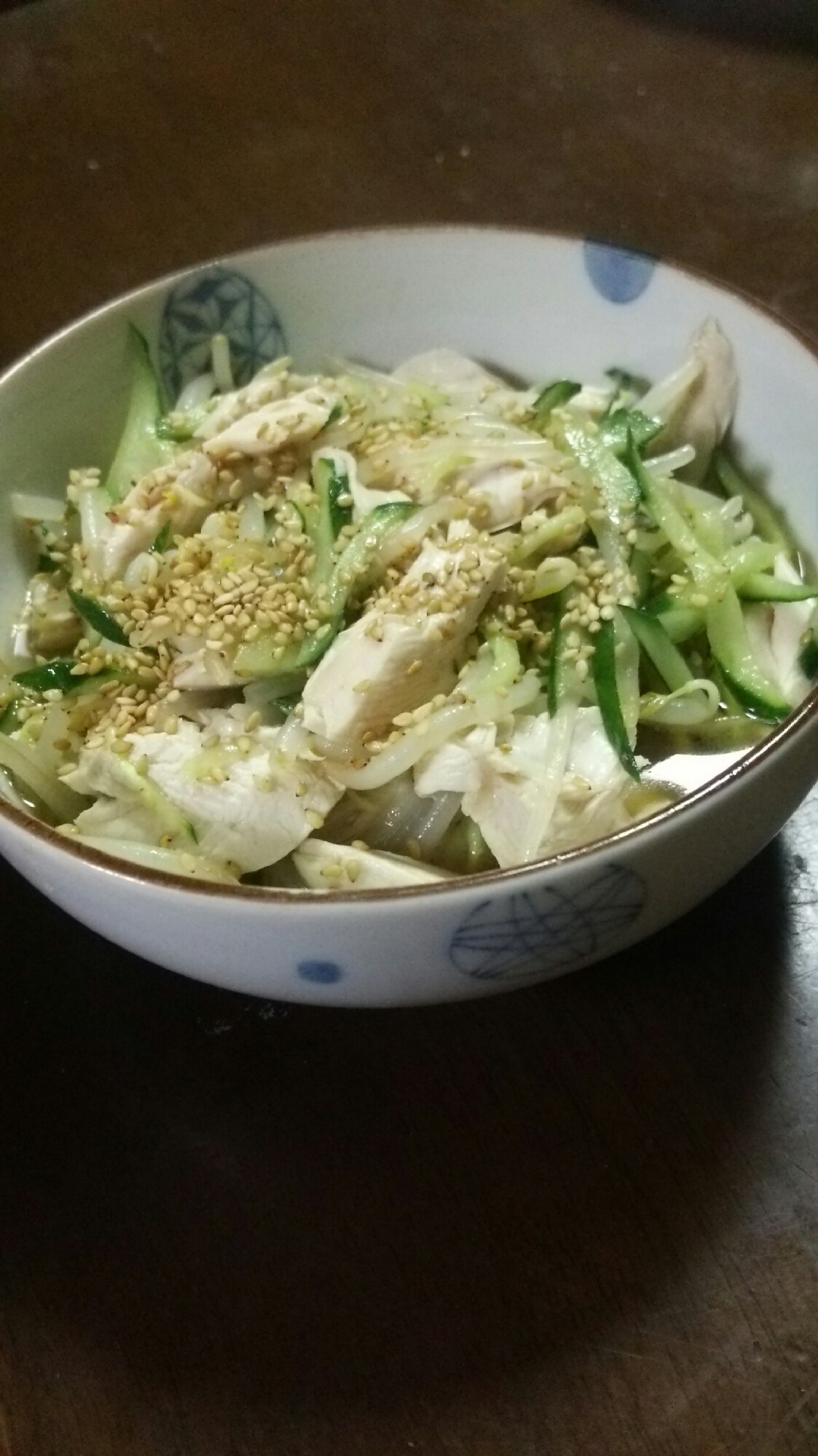 作り置き料理:野菜/ばあばのもやしの酢の物