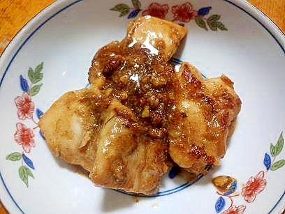 鶏もも肉の　照り焼き