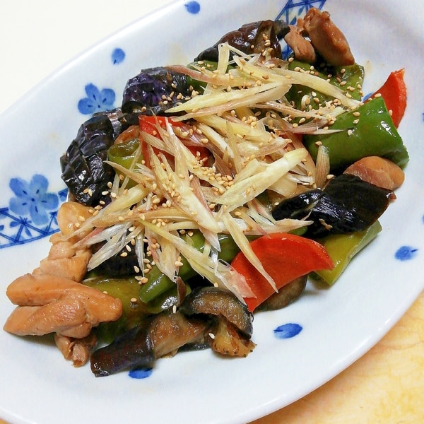 鶏もも肉となすと万願寺とうがらしの煮浸し レシピ 作り方 By イク9110 楽天レシピ 鶏もも肉となすと万願寺とうがらしの煮浸し レシピ 作り方 By イク9110 楽天レシピ