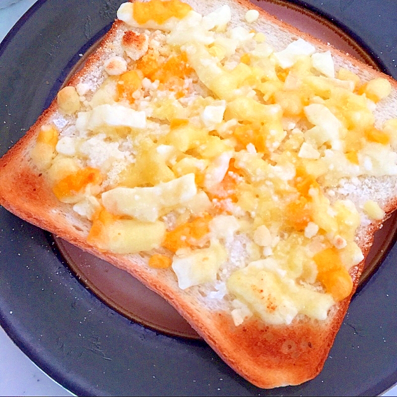 トリプルチーズのトースト♡