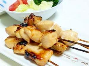 簡単タレで！居酒屋気分な焼き鳥♪