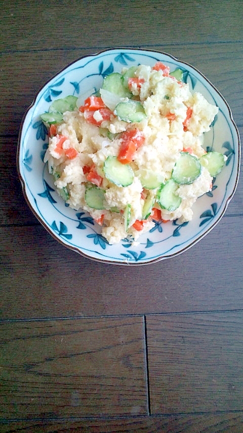 懐かしいおふくろの味♪☆おうち風ポテトサラダ