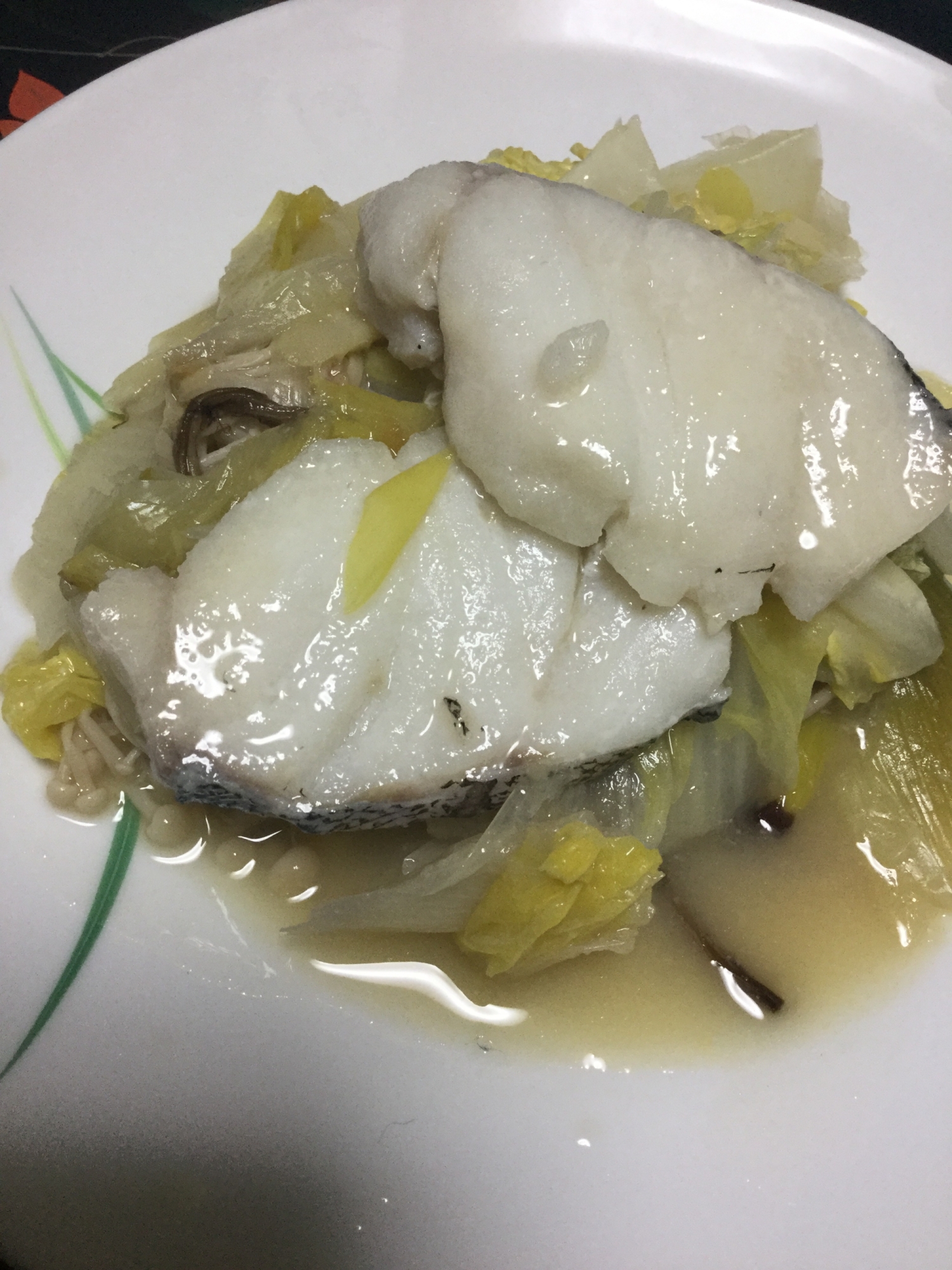 鱈と白菜の白味噌煮