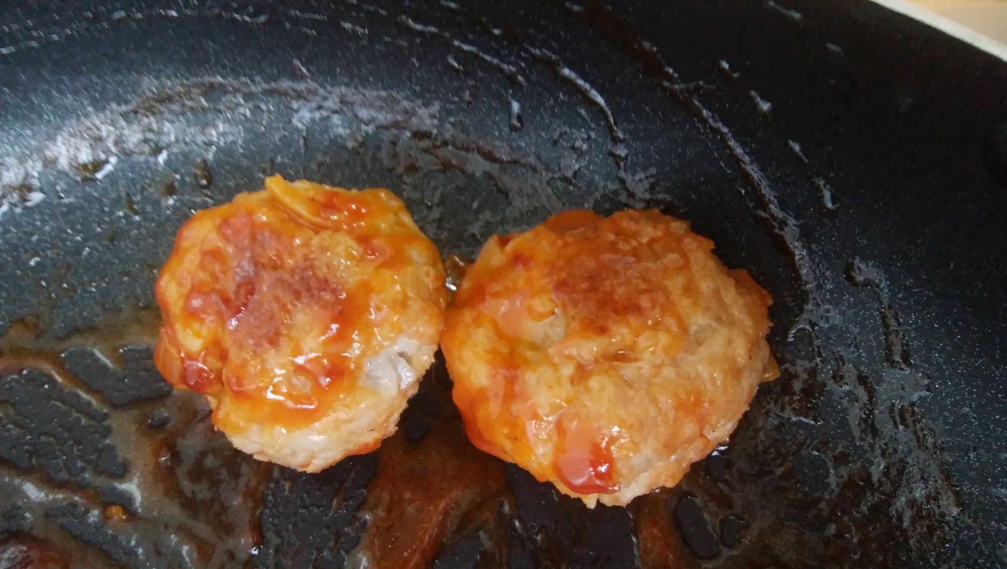 お弁当に☆豚肉のミニハンバーグ♪