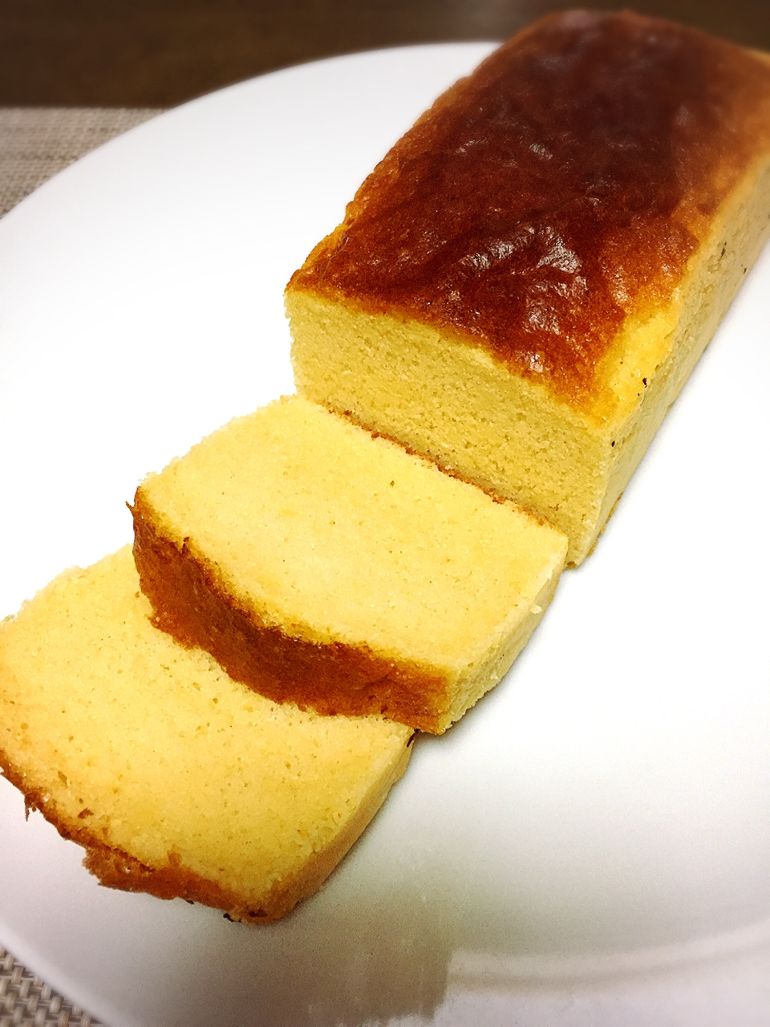 グルテンフリー☆米粉でパウンドケーキ