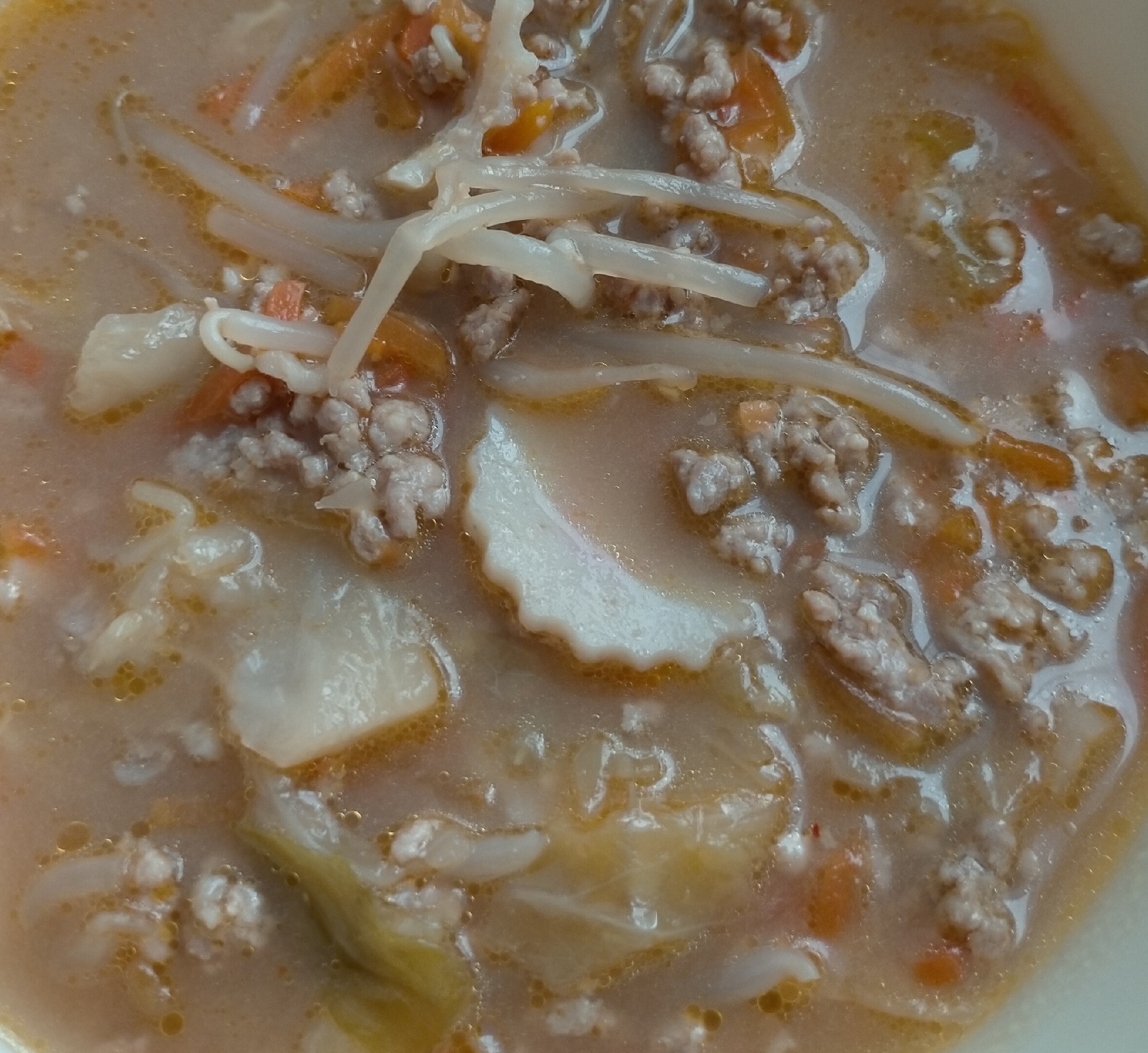 坦々麺のスープ