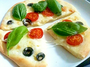 Italian☆お家で本格的マルゲリータピザ