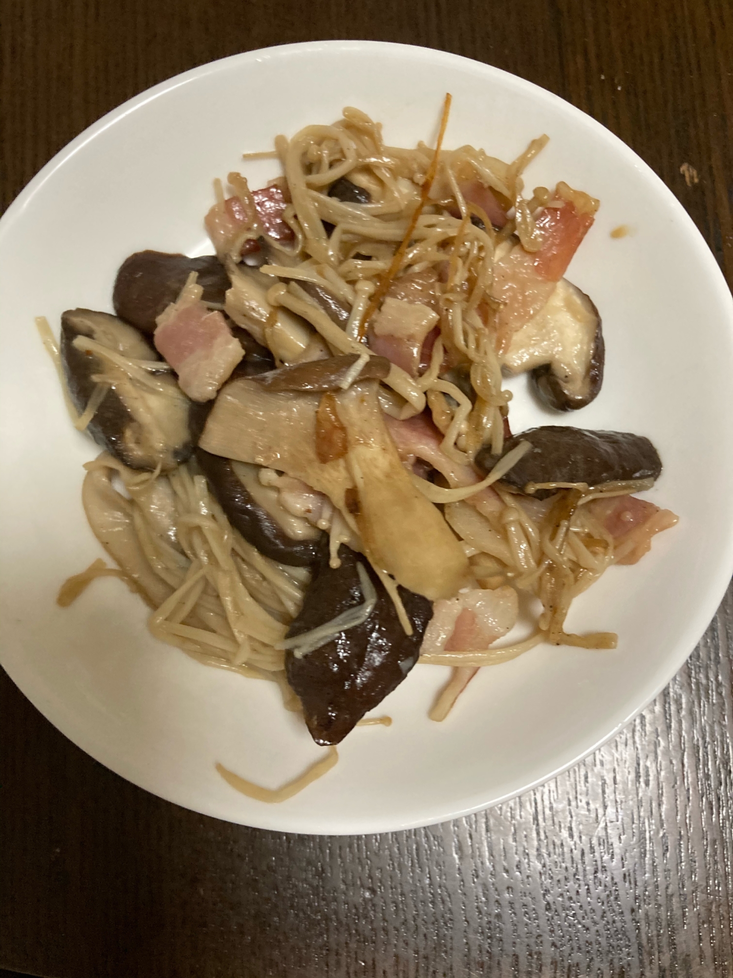 キノコのホイル焼き