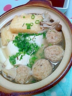 簡単湯豆腐♪