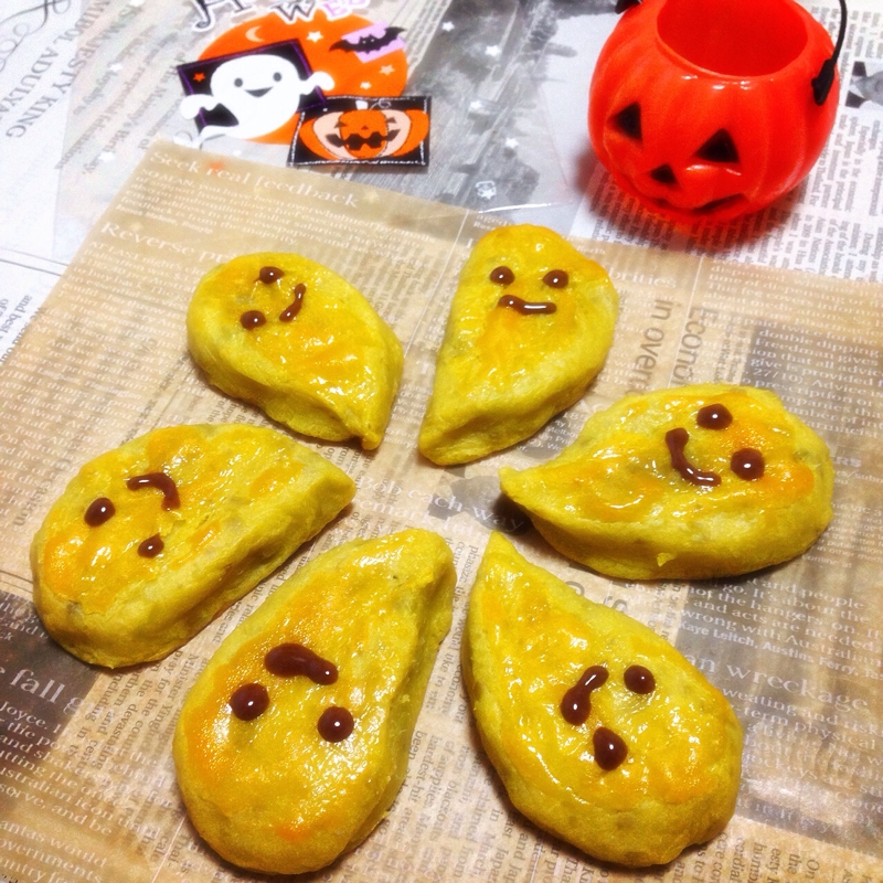 Halloween☆おばけスイートポテト♪