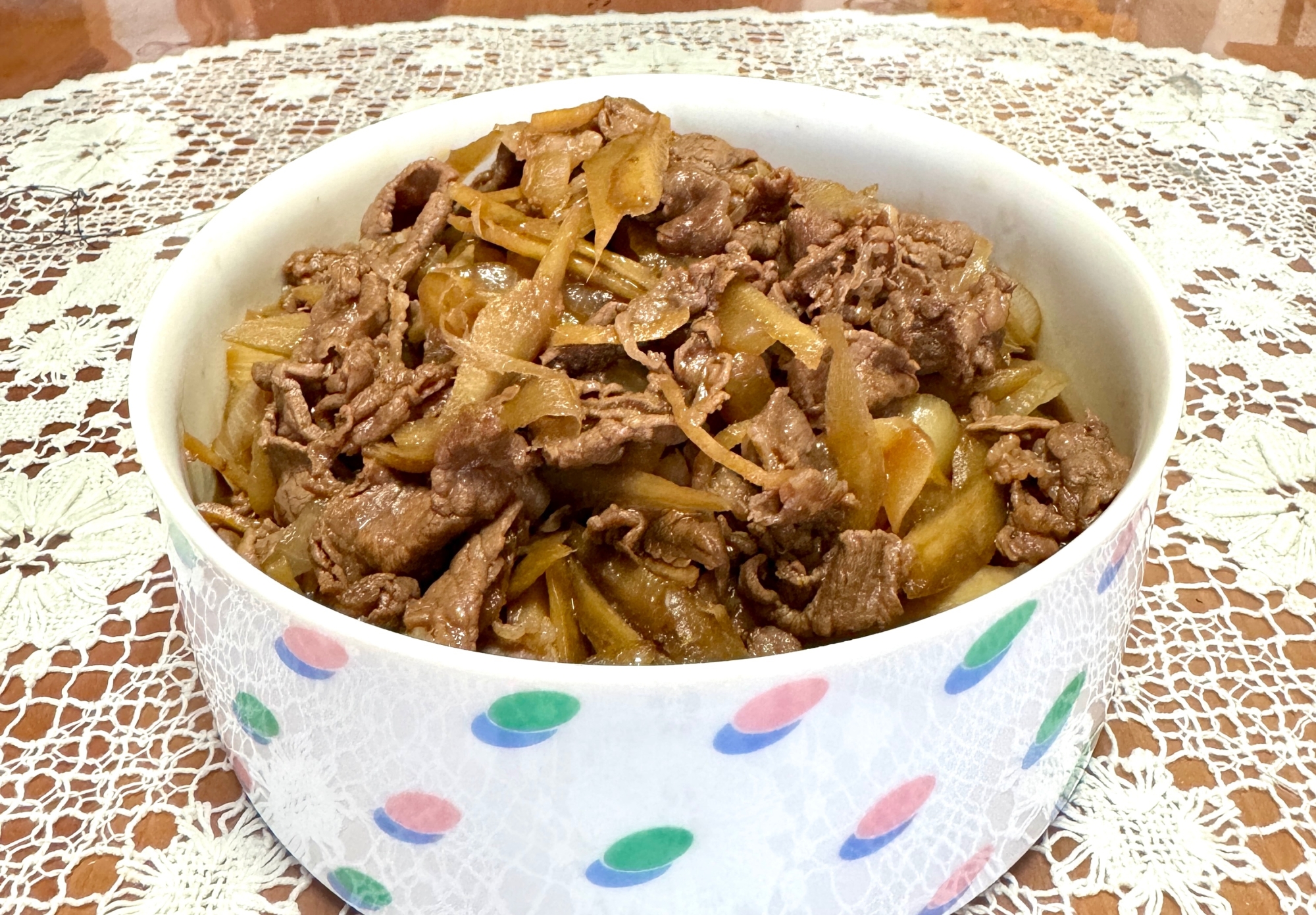 助かる作り置き！牛肉とごぼうと玉ねぎの☆しぐれ煮