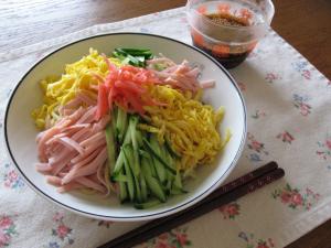 おひとり様用冷やし中華&たれ◎覚え書き