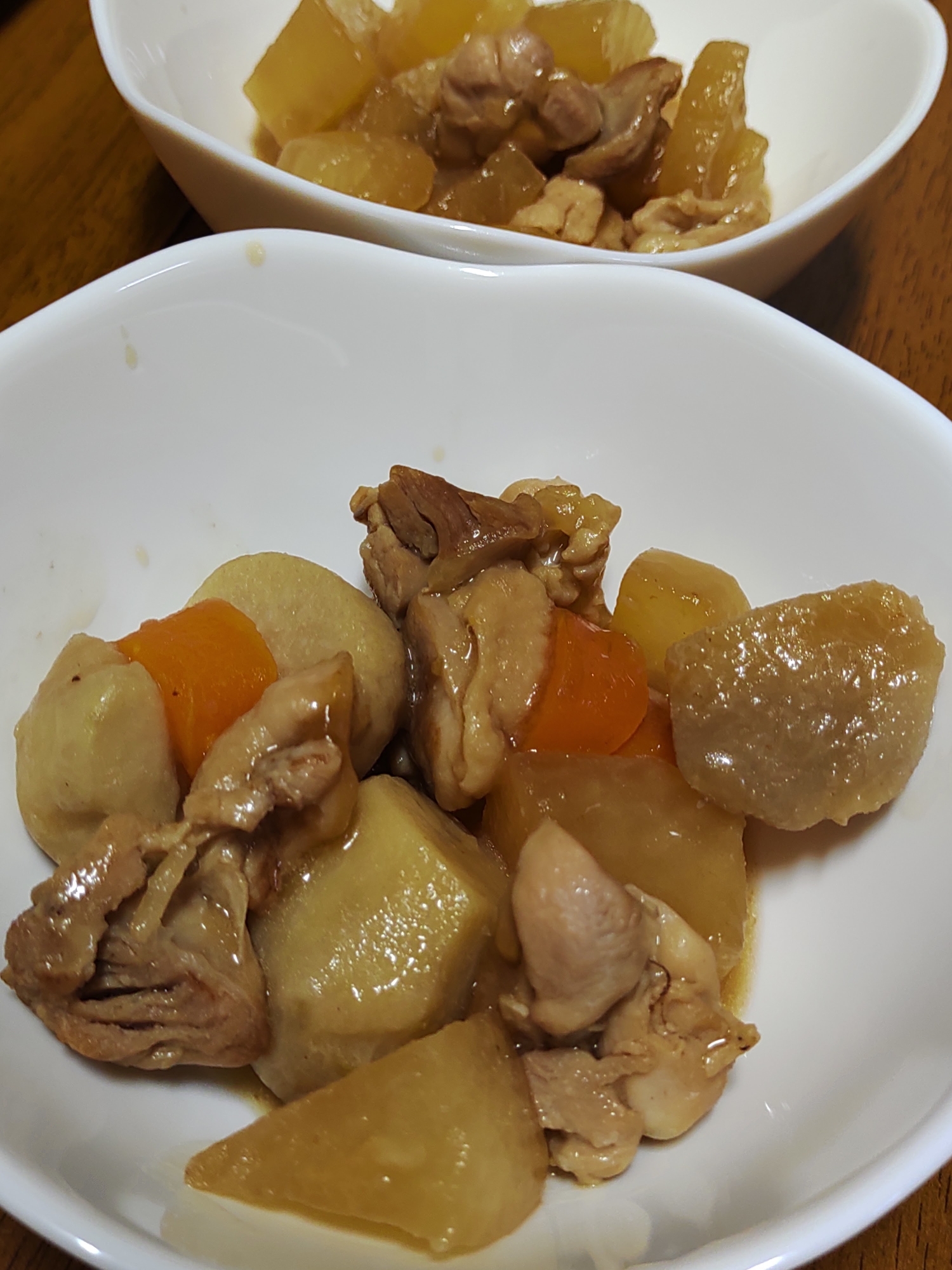 大根と鶏肉の煮しめ