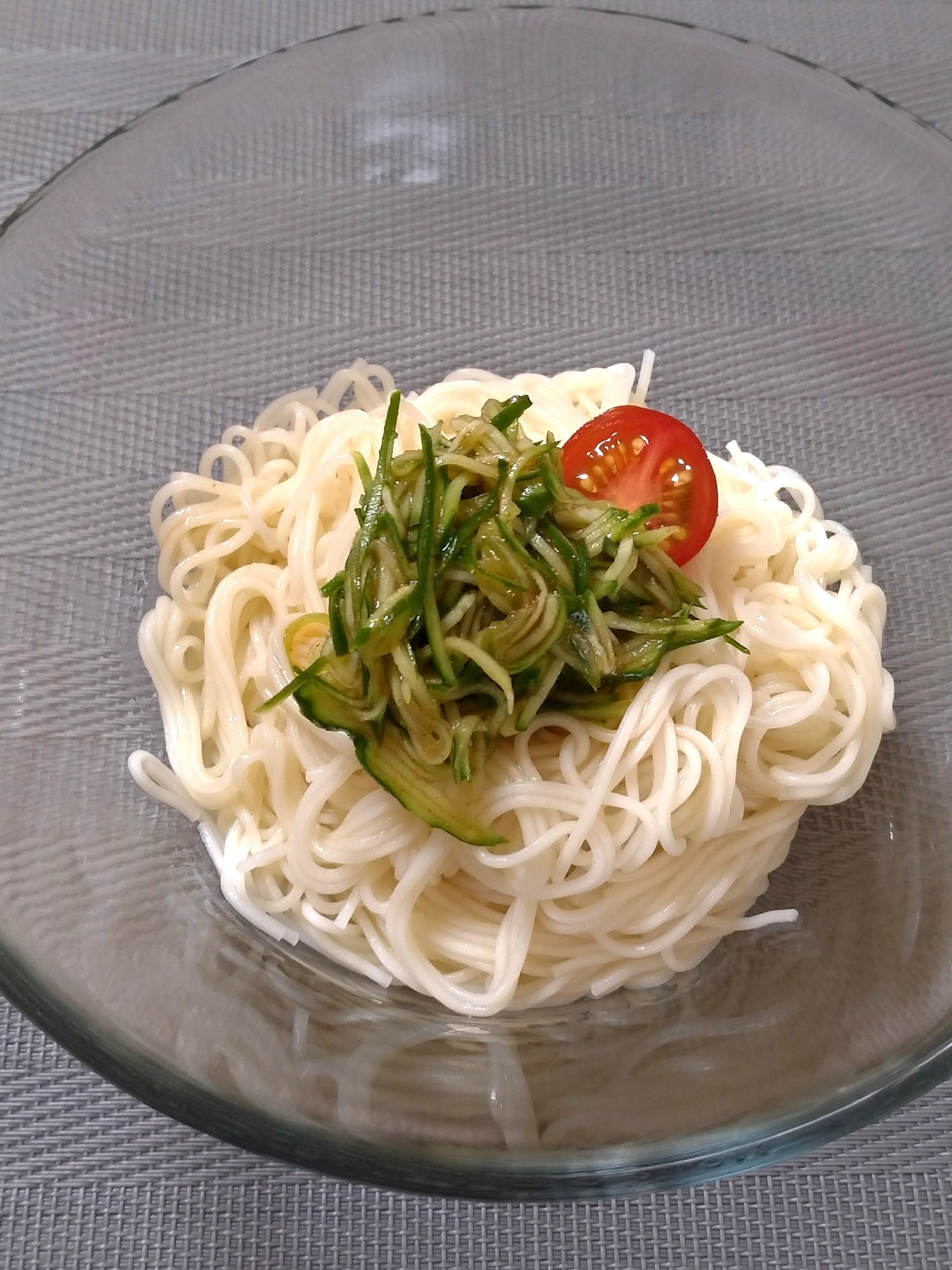 簡単☆キムチ味そうめん