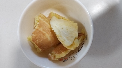 離乳食後期　手づかみホットケーキ