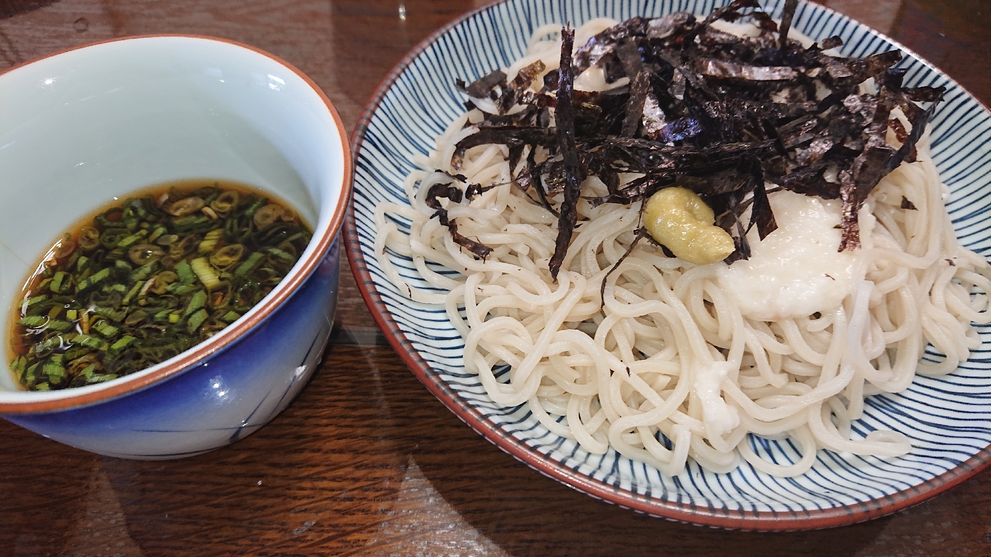 ざる蕎麦【山かけ】