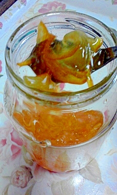 氷砂糖で柚子茶！煮詰めれば柚子ジャム♪
