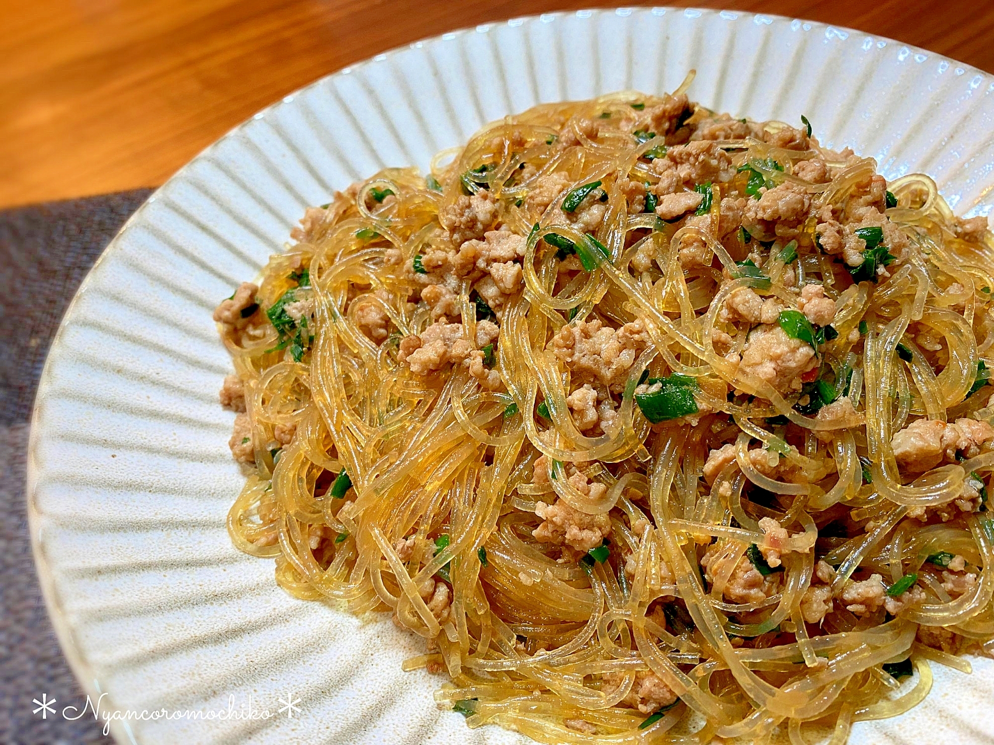 麻婆春雨♡粉絲肉末（フォンスロームオ）