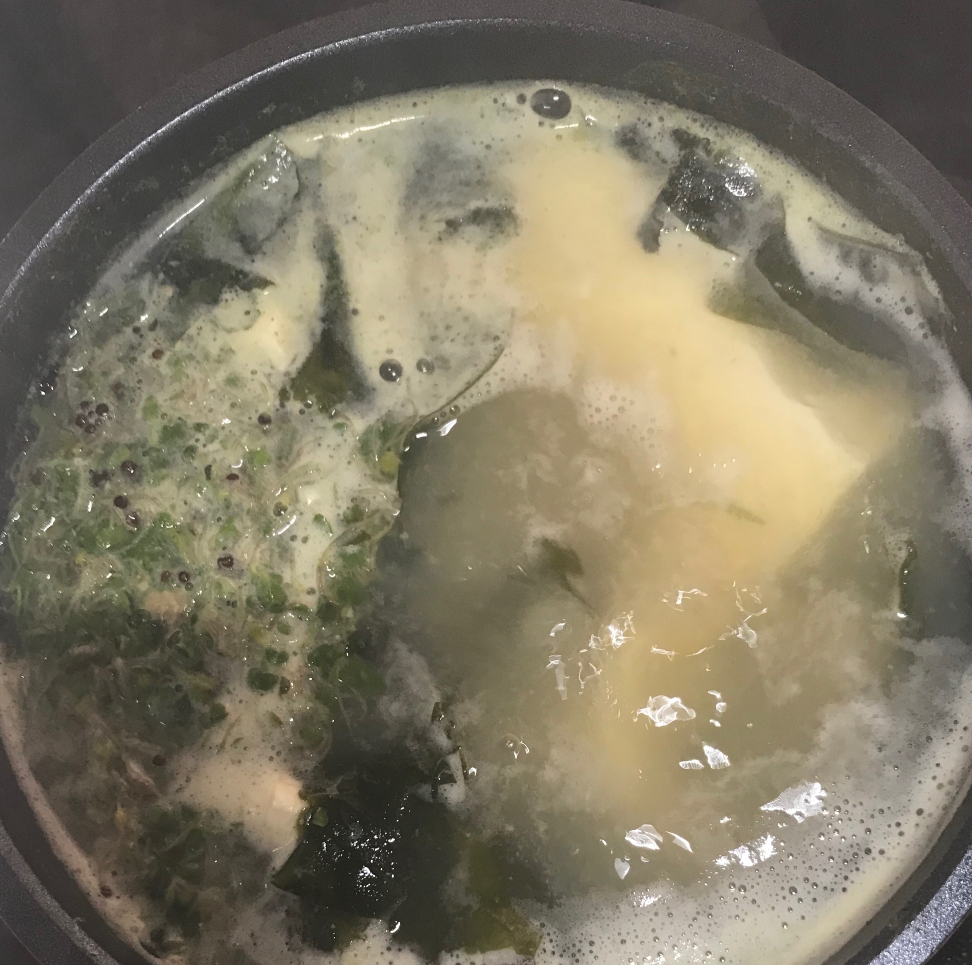 ブロッコリースプラウトのお味噌汁