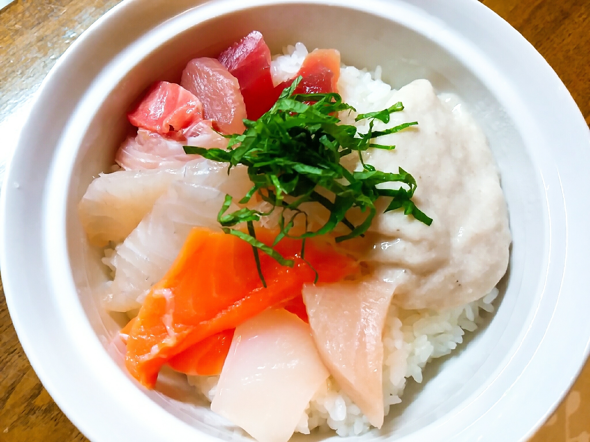 海鮮とろろ丼 レシピ 作り方 By のん786 楽天レシピ