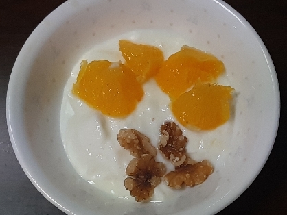 おはようございます。デザートに美味でした。うちにある柑橘類、ネーブルのせました。レシピ有難うございました。