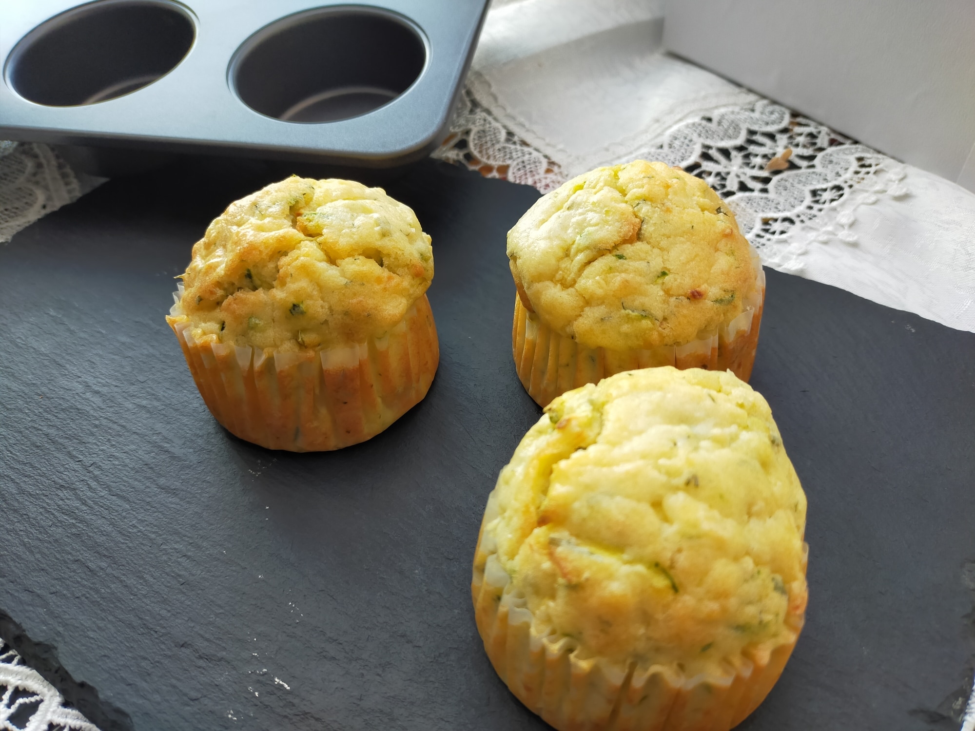 にんじんズッキーニのスパイスマフィンのレシピ