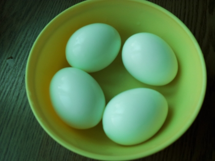 余熱でゆで卵はよく作っていましたが、こんなに少ない水加減でできちゃうんですね。目からウロコです。