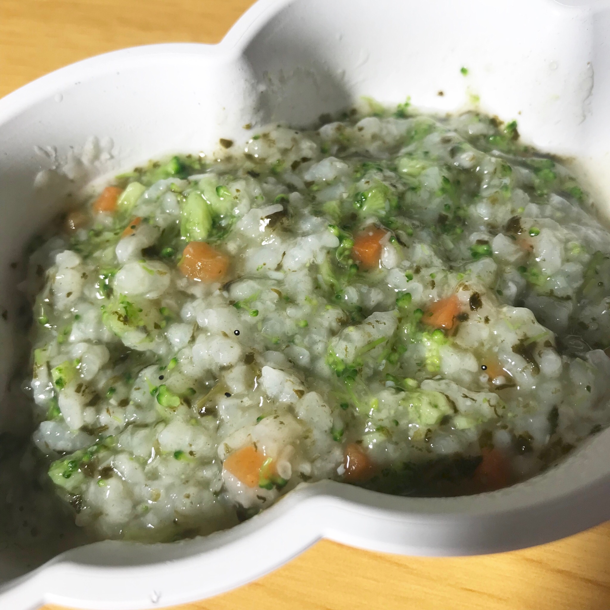 【離乳食】しらす豆腐の野菜リゾット