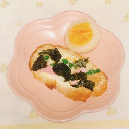 海苔のピザトーストその8